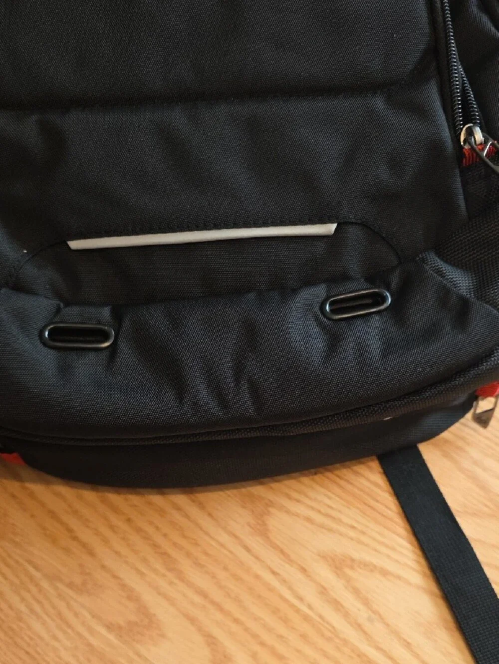 Neptune Backpack with Red Accent Trim